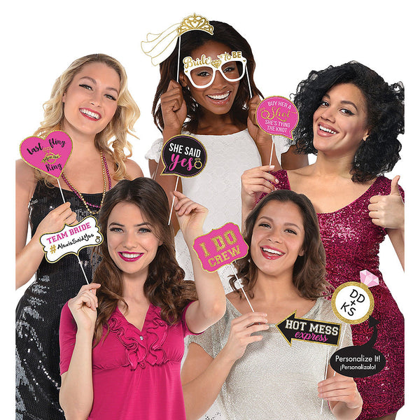 Bachelorette Party Photo Booth Props 13ct