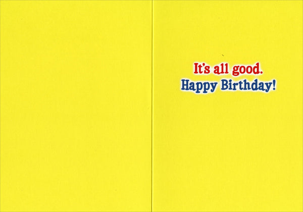 Birthday Greeting Card - Basset Hound Wearing Sunglasses