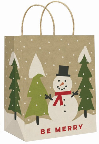 Large Christmas Gift Bag - Be Merry