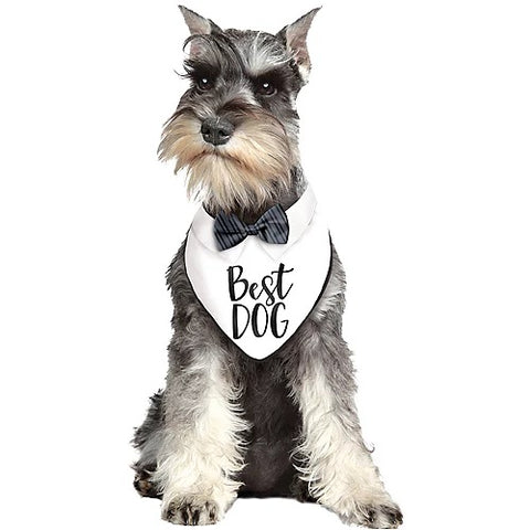Best Dog Bandana with Bow Tie