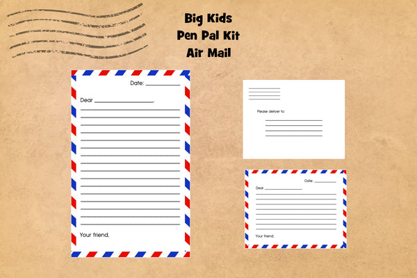 Big Kids Pen Pal Kit