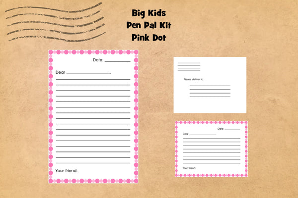 Big Kids Pen Pal Kit