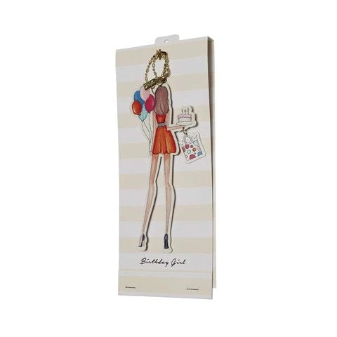 Winks Ornament - Birthday Girl (orange dress)