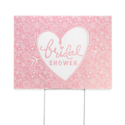 Bridal Shower Yard Sign