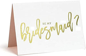 Will You be my Bridesmaid? - 8 piece Foil Card Set