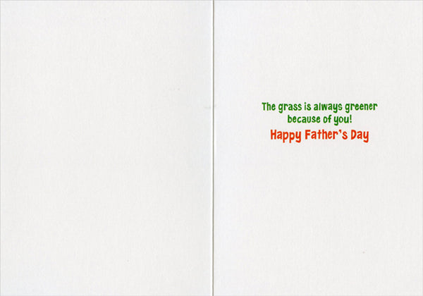 Father's Day Greeting Card - Gorilla Garden Hose