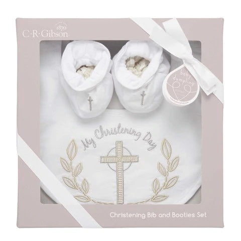 Bib & Booties - My Christening Day