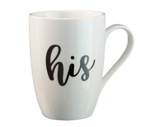 "His" Ceramic Coffee Mug
