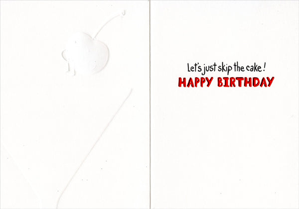 Birthday Greeting Card  - Cherry Bomb