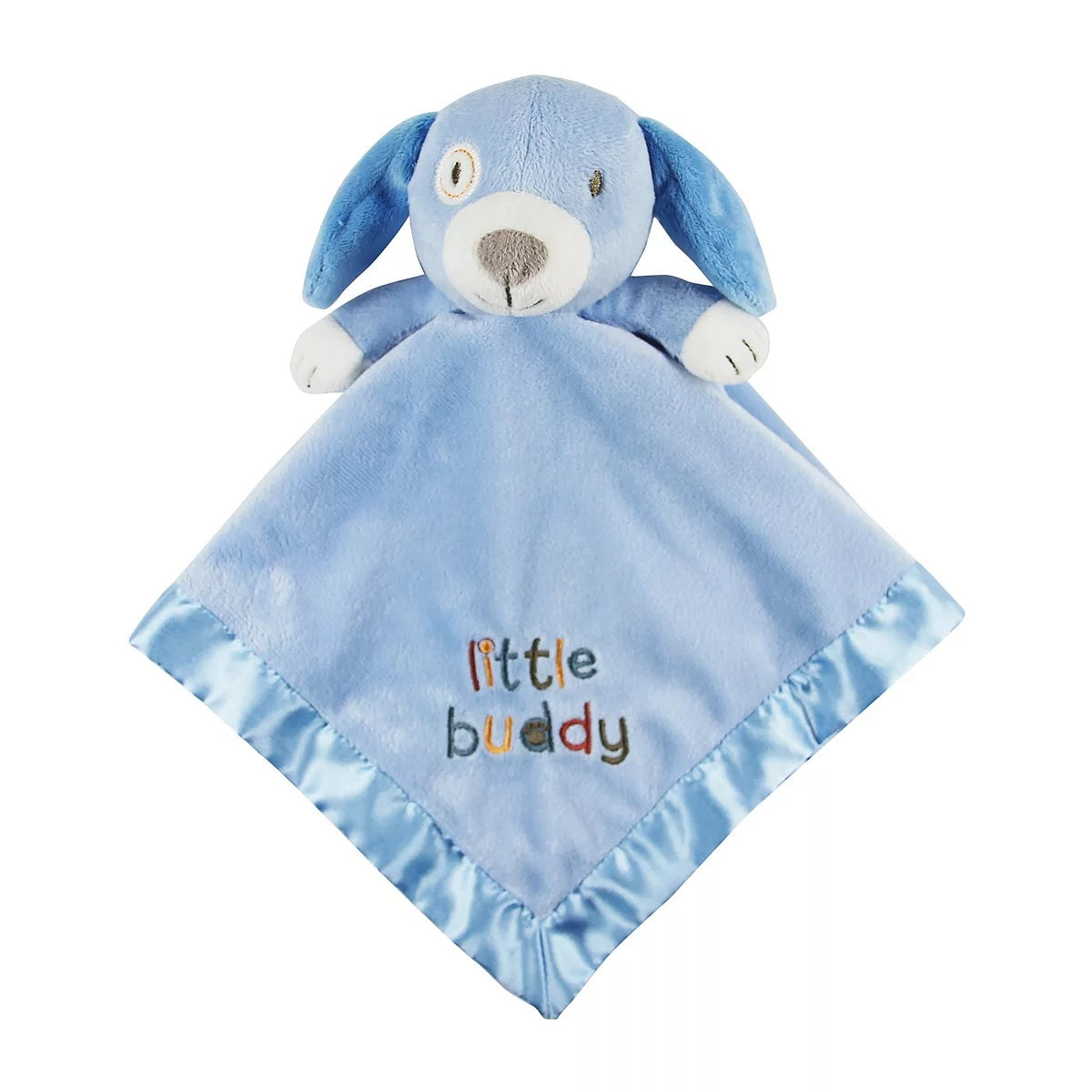 Blue Puppy Mini Security Blanket