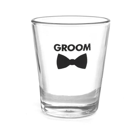 Groom Shot Glass