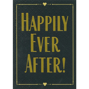 Wedding Greeting Card - Happily Ever After