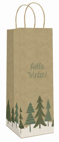 Christmas Wine Bag - Hello Winter!