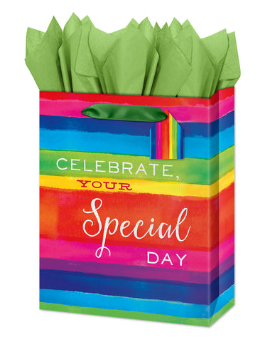 Small Gift Bag - Rainbow - Celebrate Your Special Day