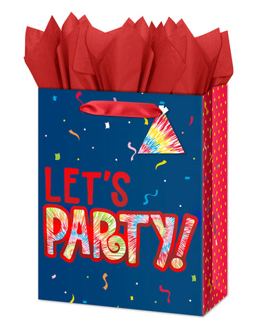 Small Gift Bag - Let's Party!