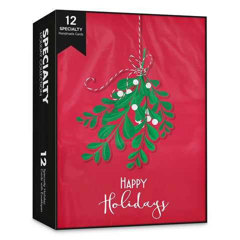 Happiest Season -  Premium Handmade Boxed Holiday Cards - 12ct.