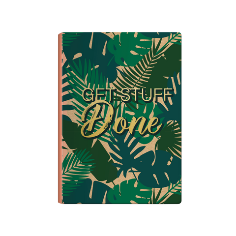 Get Stuff Done - Foil Embellished Kraft Notebook