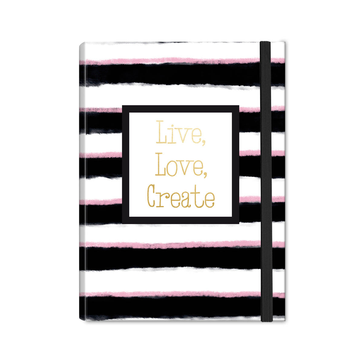 Live, Love, Create- Foil Embellished Hardback Journal