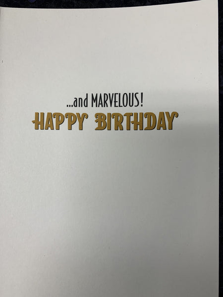 Birthday Greeting Card - Timeless