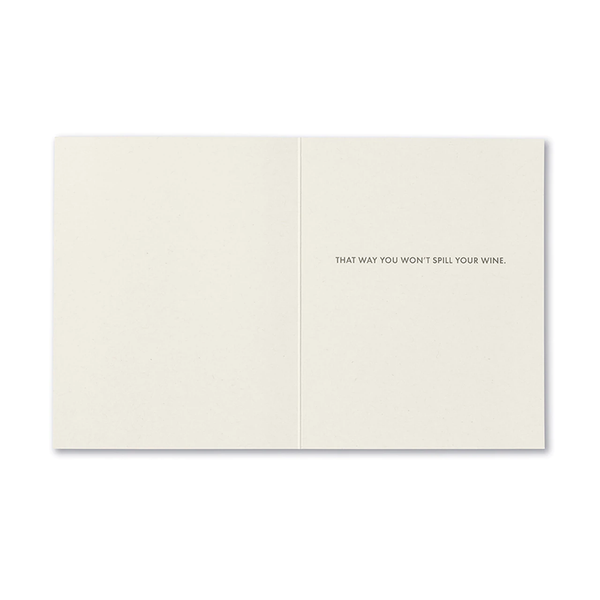 Just Funny Greeting Card - Hey, Sometimes Life Throws You A Curveball