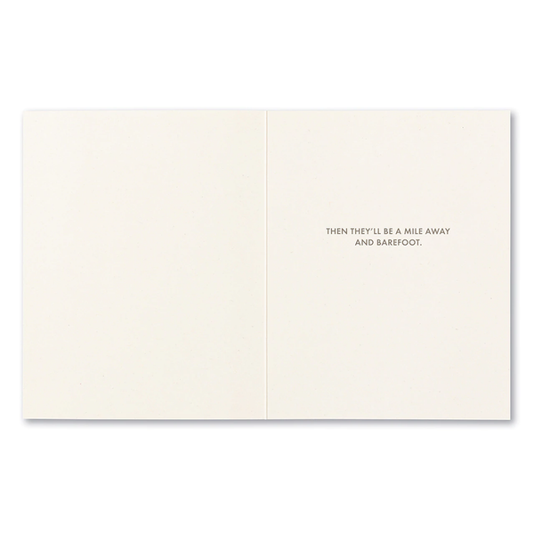 Just Funny Greeting Card - Before You Say Something Bad About Someone