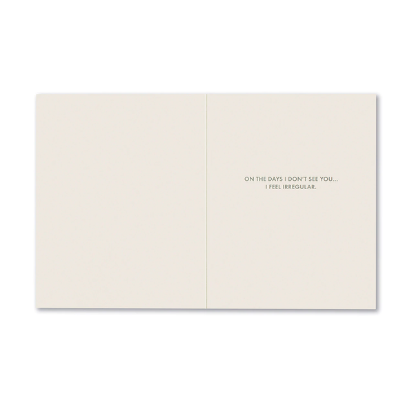 Friendship Greeting Card - My Relationship with You