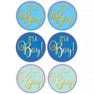 It's a Boy! - 25 pack Sticker Seals