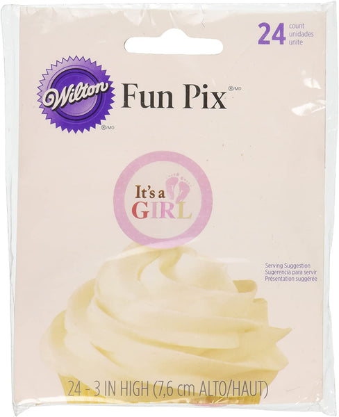Fun Pix Cupcake Picks - It's a girl!