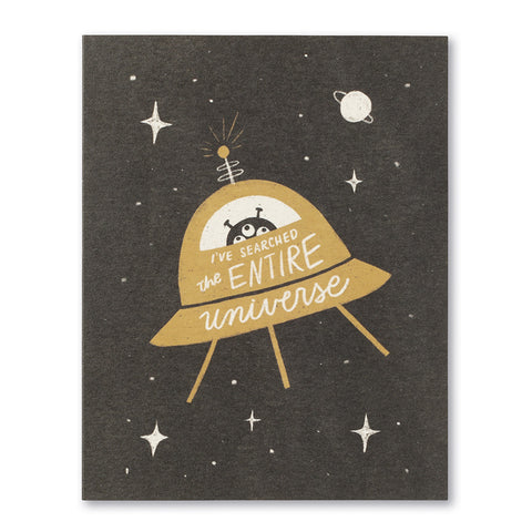 Birthday Greeting Card - I've Searched