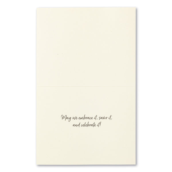 Wedding Greeting Card - A Toast To Love