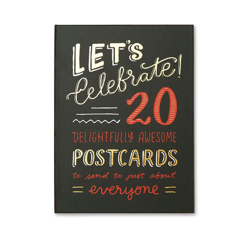 Let's Celebrate - 20 ct. Postcard Book