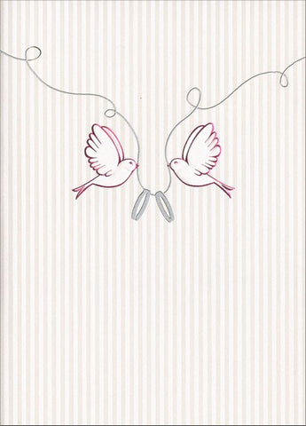 Wedding Greeting Card  - Love Birds