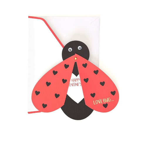 Valentine's Day Greeting Card  - Love Bug