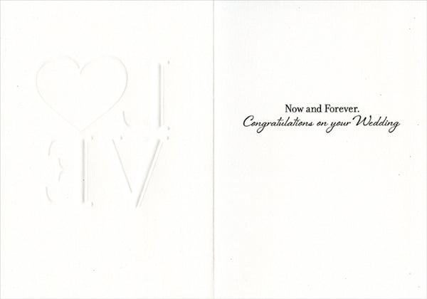 Wedding Greeting Card - Love Heart