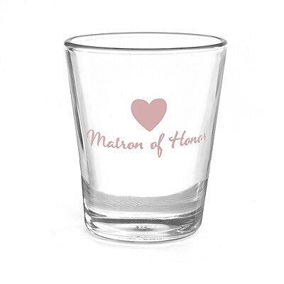 Matron of Honor Shot Glass