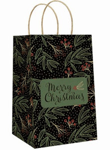 Small Christmas Gift Bag - Merry Christmas