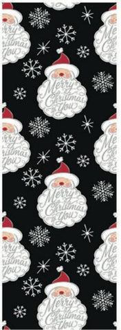Premium Christmas Wrapping Paper - 35 Sq. Ft. - Contemporary Santa