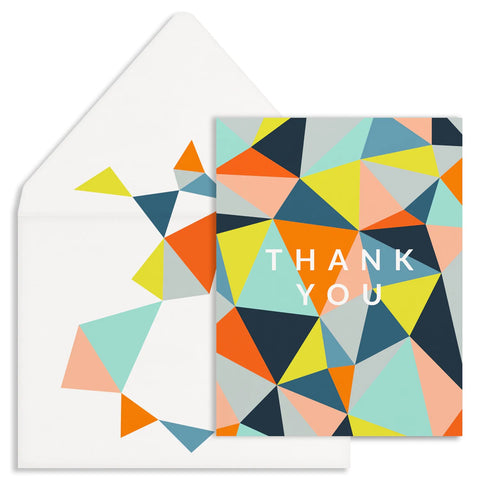Mosaic - Thank You - Greeting Card