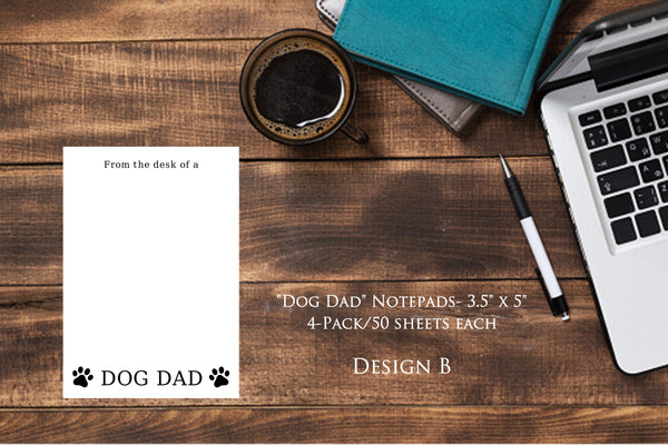 4-Pack Tear-Off Notepad Gift Sets (Multiple Design Options)