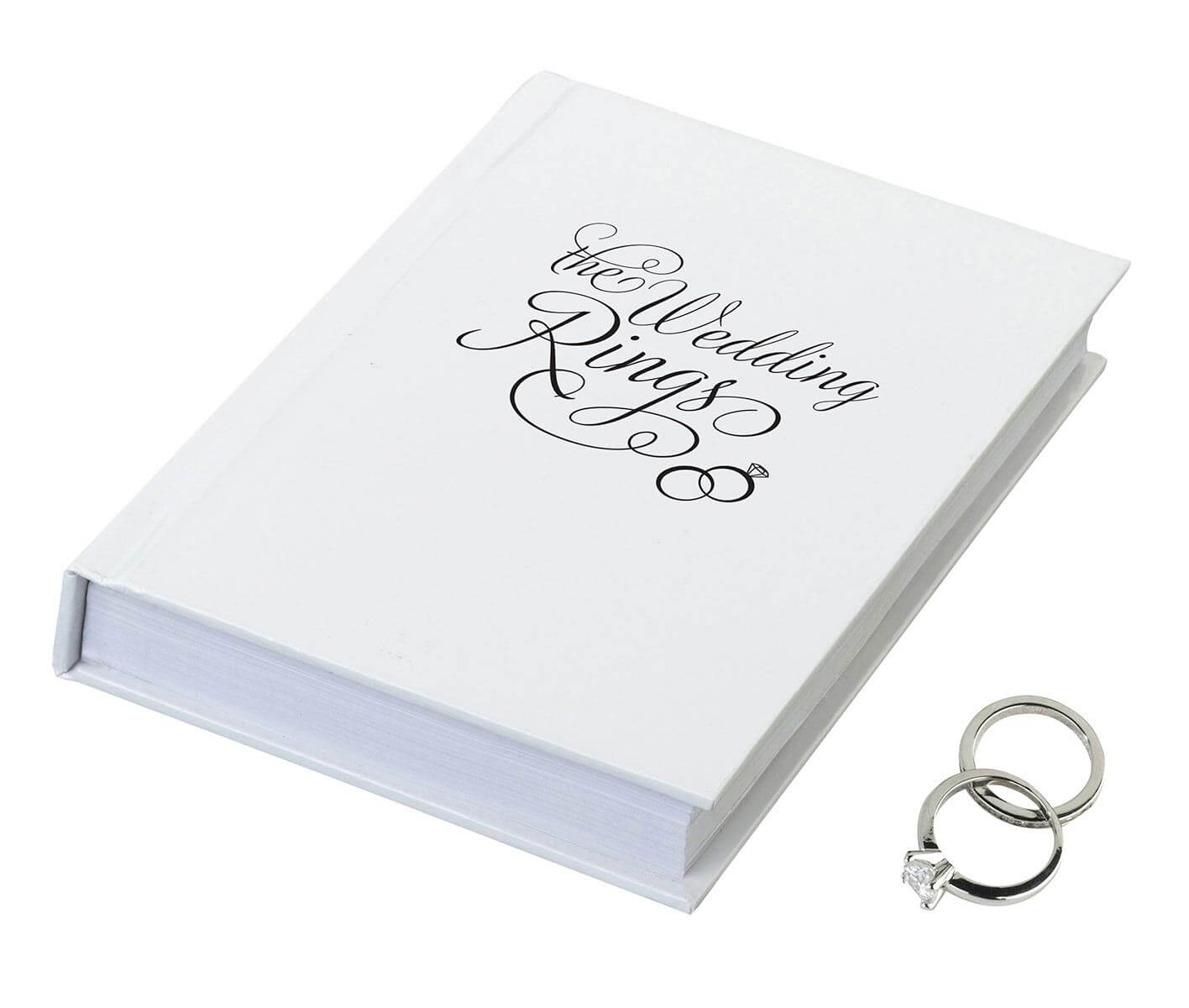 The Wedding Rings Ring Book Box