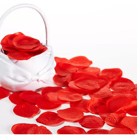 Organza Red Rose Petals - 300 count