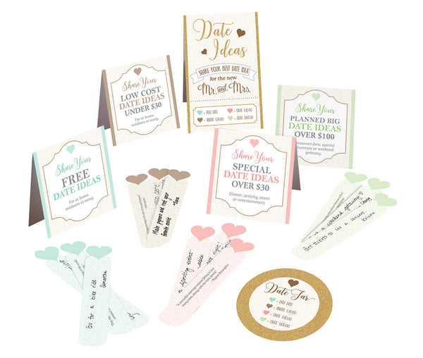 Date Suggestion Kit (Jar Not Included)