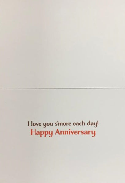 Our Anniversary Greeting Card  - Smore Couple