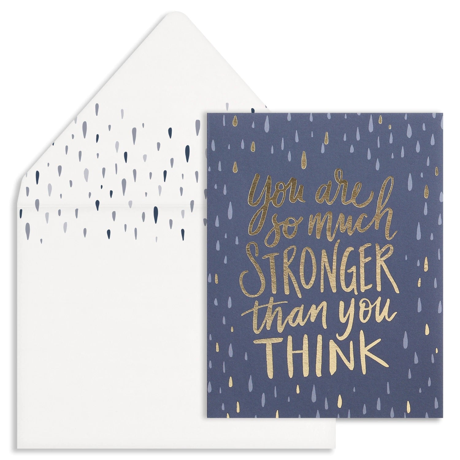Encouragement Greeting Card - Stronger