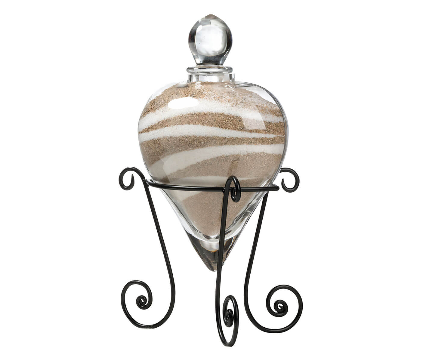 Heart Unity Sand Vase with Stand