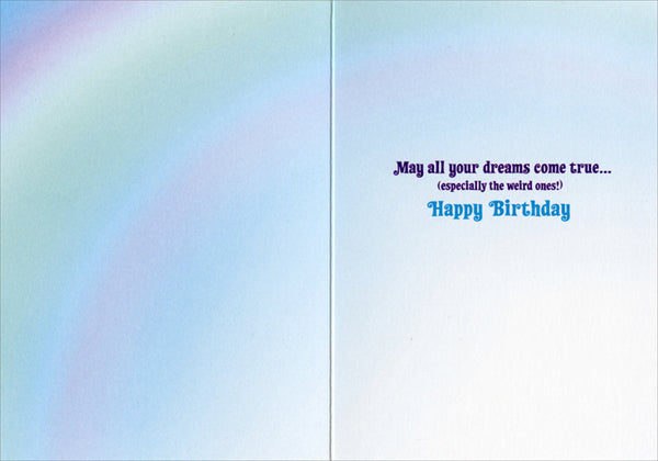 Birthday Greeting Card  - Uni-Horse