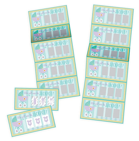 Baby Shower Scratch-Off Cards 12ct