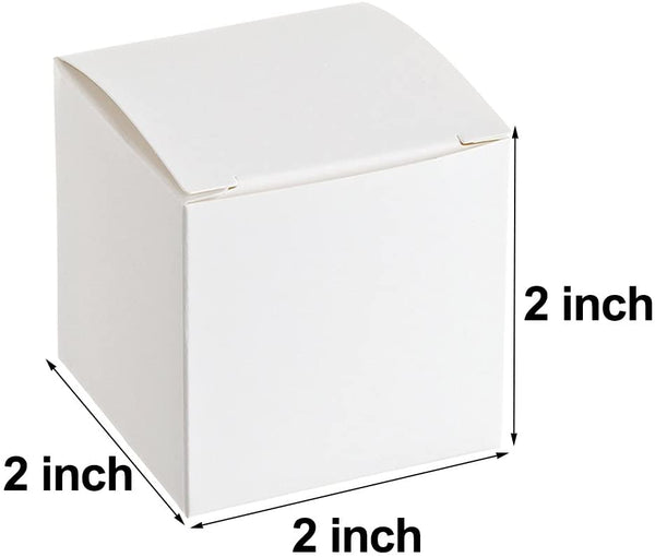 White Square Favor Boxes Value Pack - 100 ct.