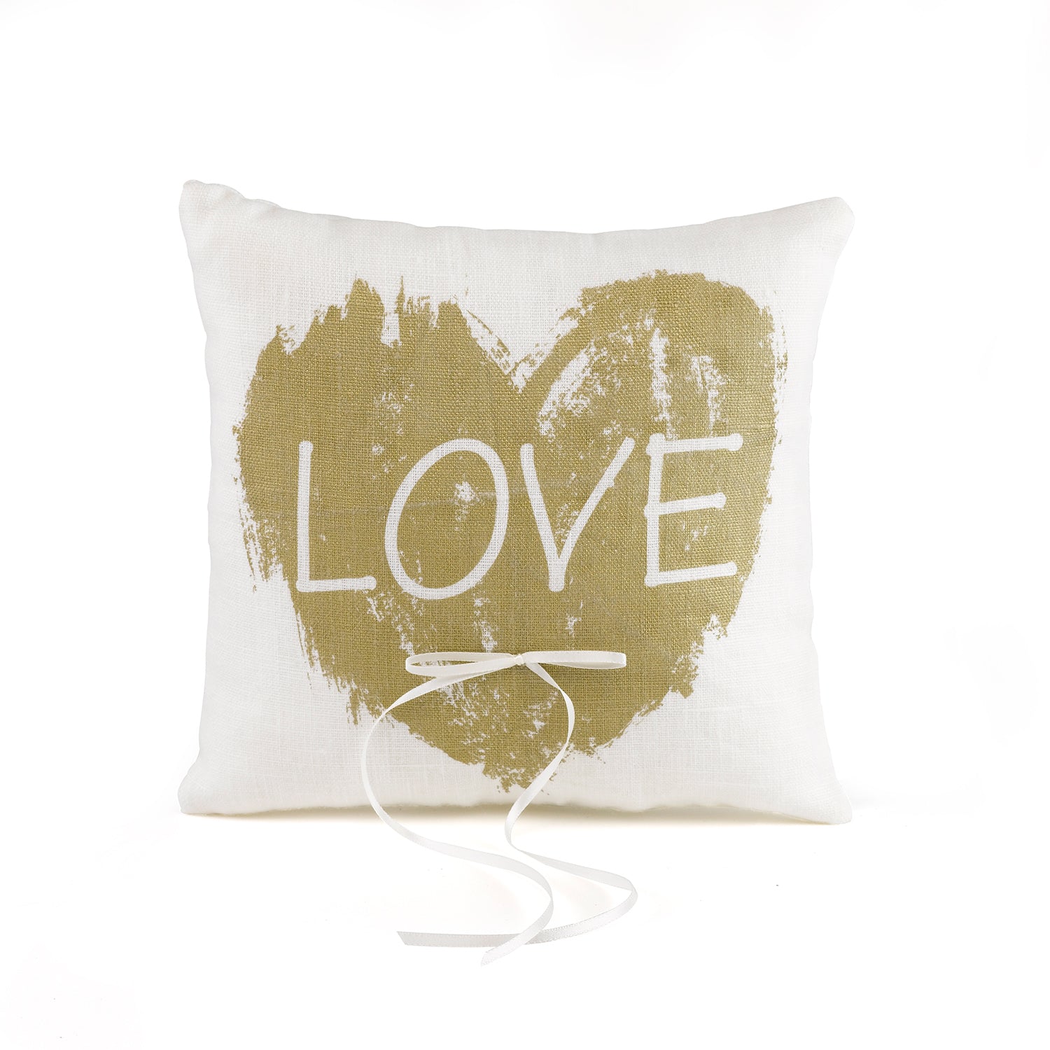 Brush of Love Ring Pillow