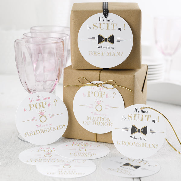Pop the Question - Gift Tag Set